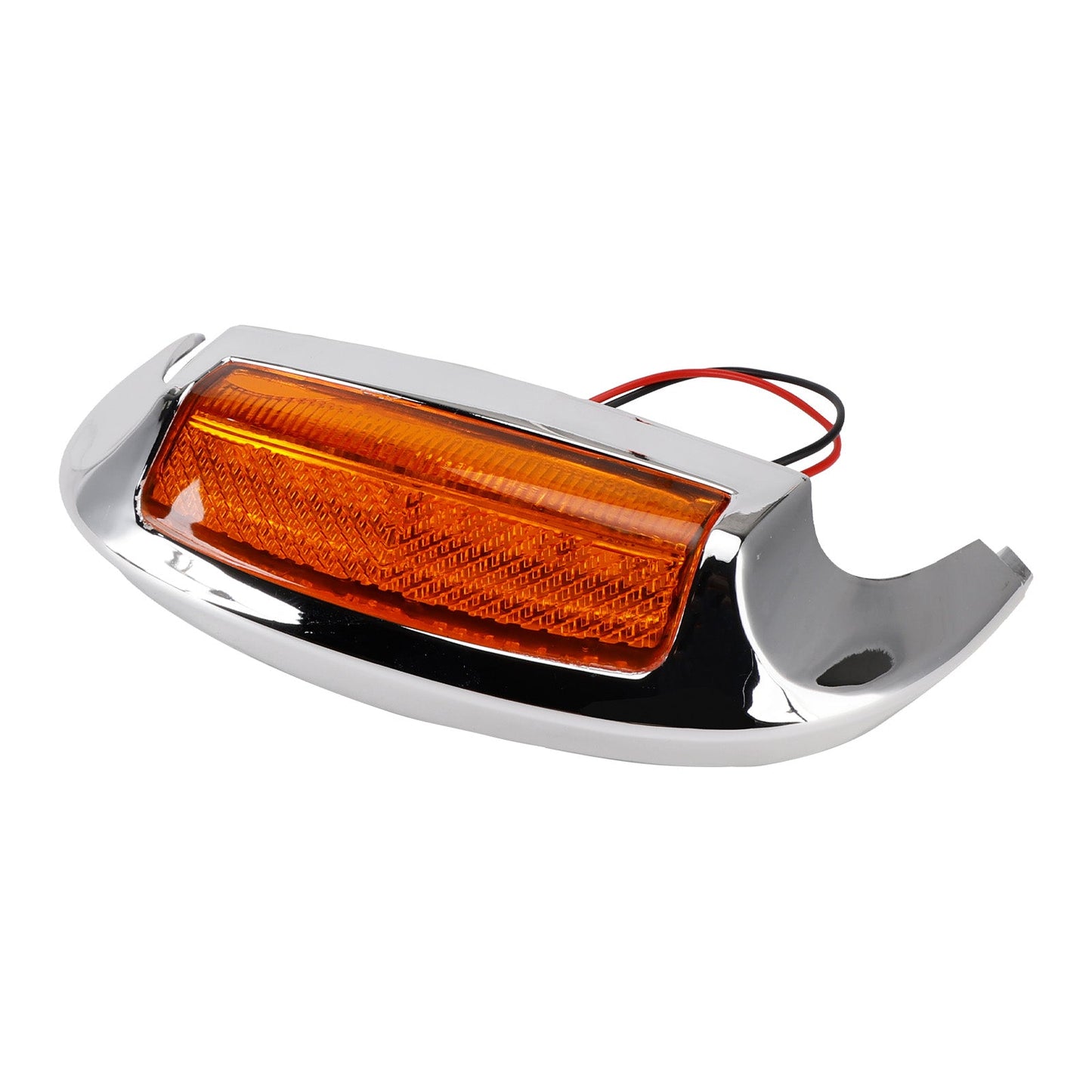 Puntale parafango anteriore con lente LED compatibile con Electra Glide Ultra Limited Low 2014-2023
