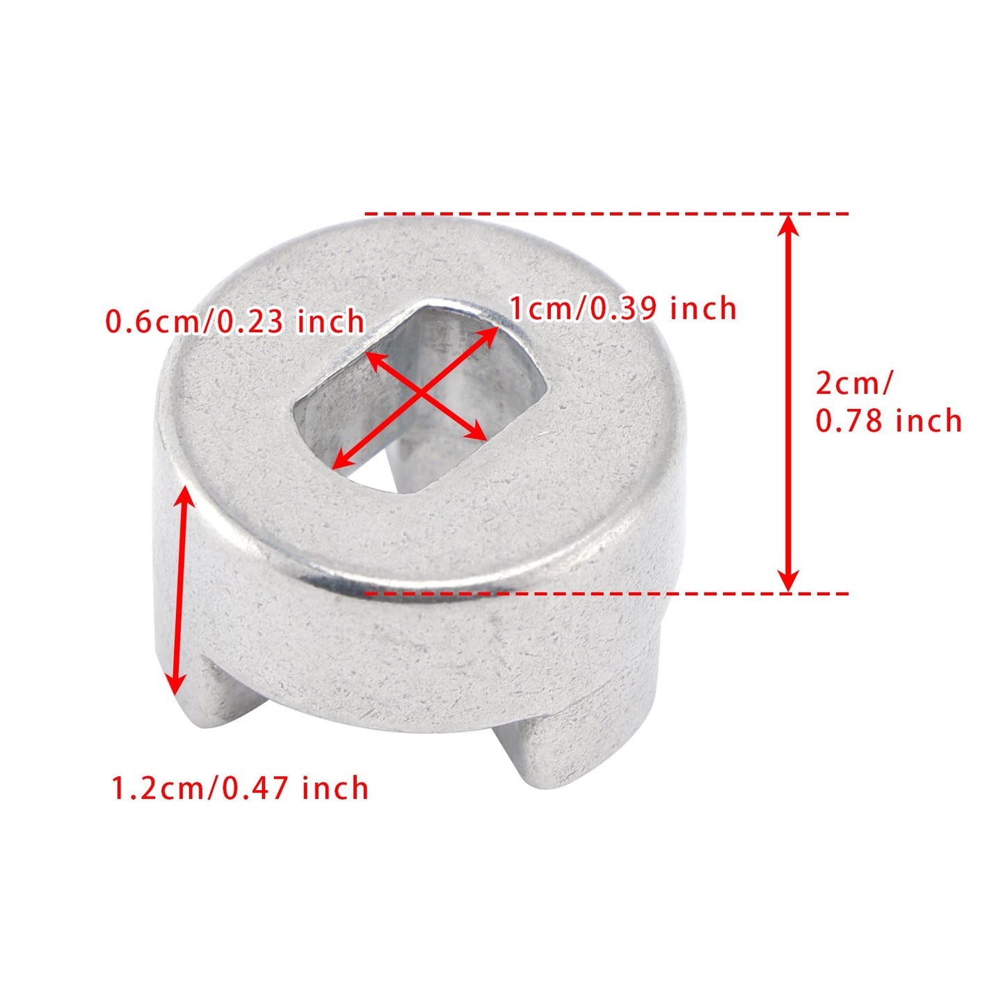 WP2220457 Giunto per tritaghiaccio per frigorifero + Giunto WP2220458