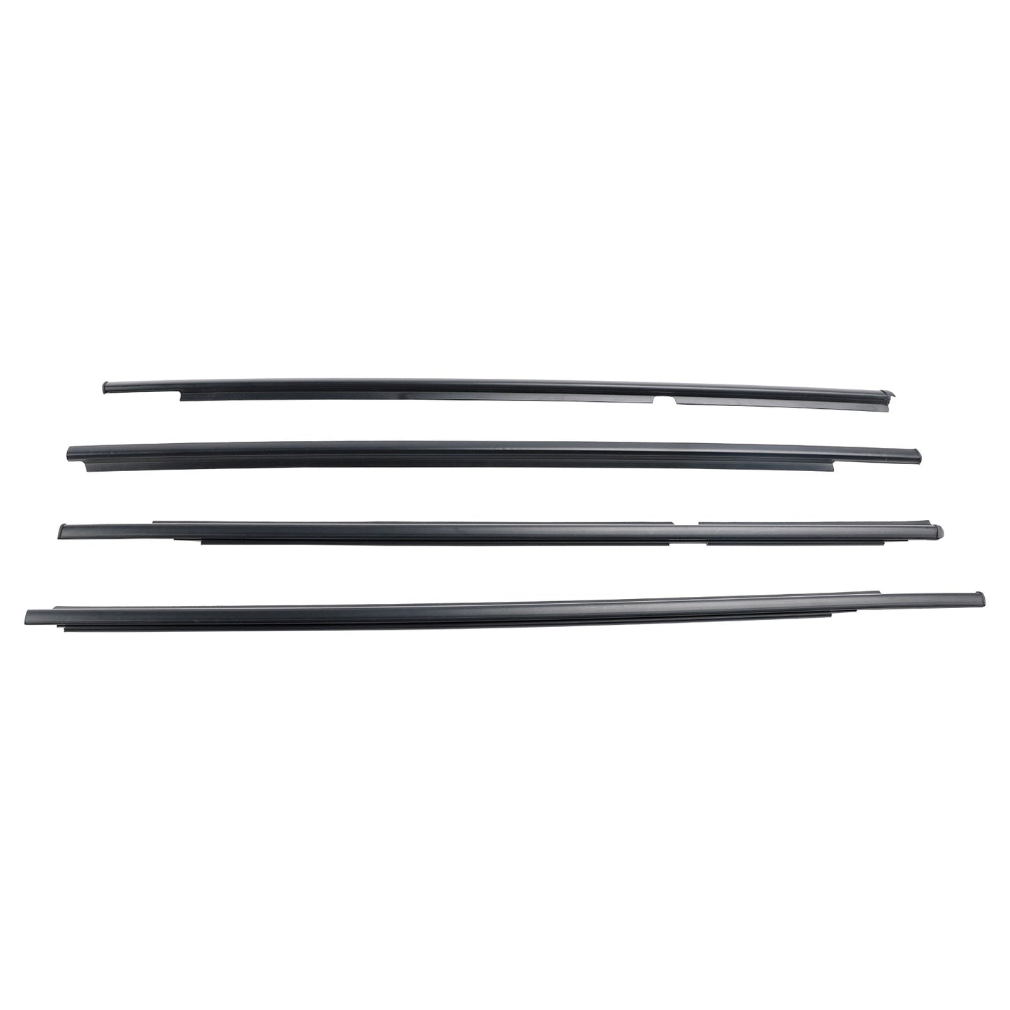 Modanatura guarnizione in vetro per porta esterna 4 pezzi per Toyota Yaris Vitz 2005-2010