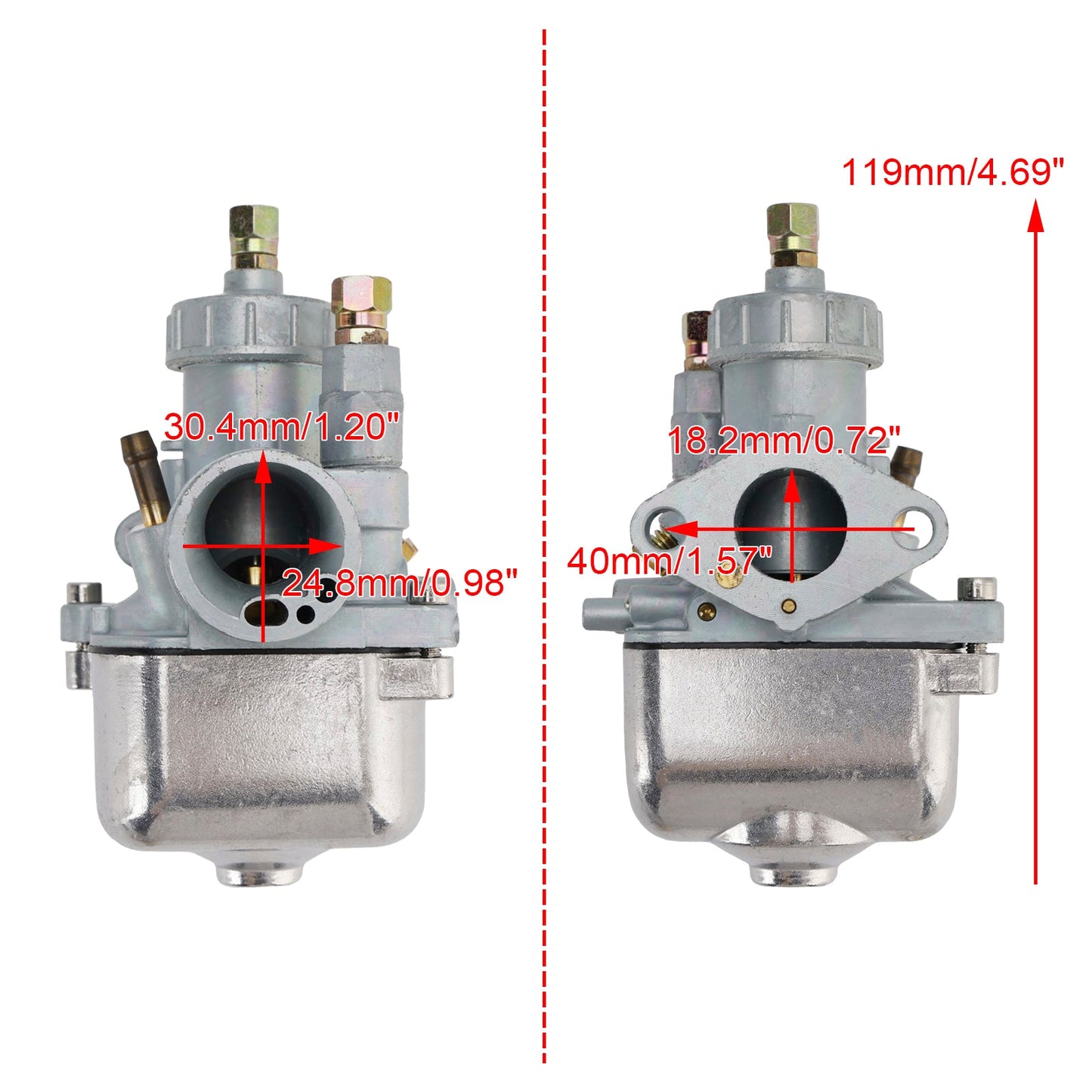 Carburatore Carb per Simson S50 S51 S53 S60 S70 S80 S83 SR50 SR80 KR51 13149-00S