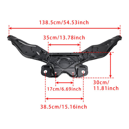 Staffa del sottotelaio della traversa anteriore Infiniti Q70 2014-2019 544B2JK50A