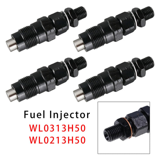 4 iniettori di carburante per Mazda BT50 2.5 Serie B Ford Courier 2.5L WL0213H50