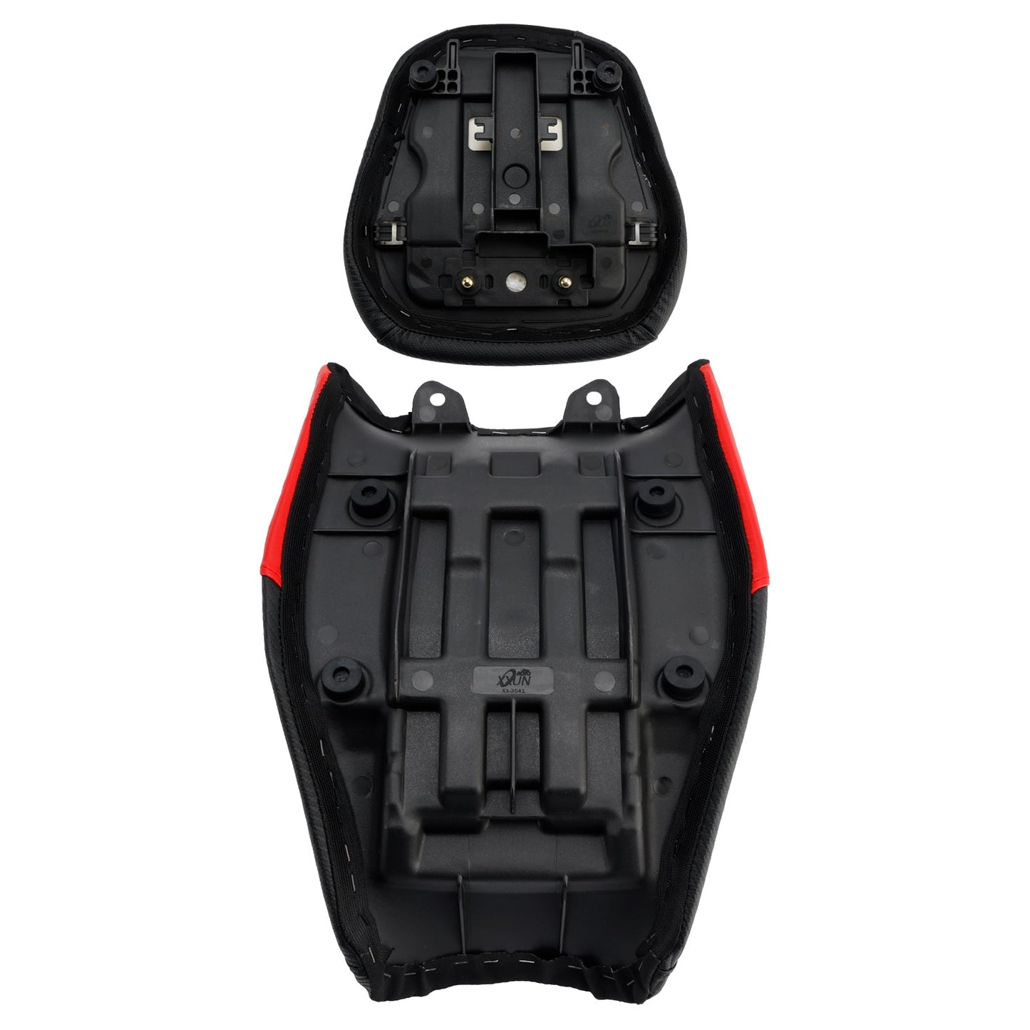 Kit cuscini passeggero Raider anteriori e posteriori per Suzuki V-Strom 250Sx 2024-2025, colore rosso