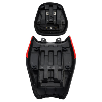 Kit cuscini passeggero Raider anteriori e posteriori per Suzuki V-Strom 250Sx 2024-2025, colore rosso