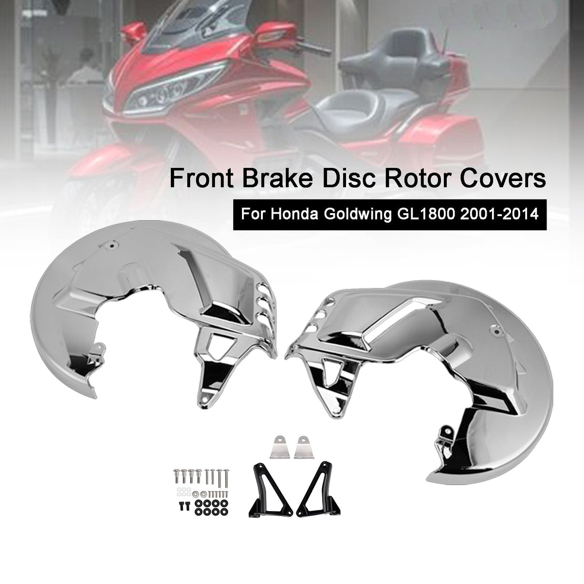 Coperture per dischi freno anteriori per Honda Goldwing GL1800 F6B 01-15