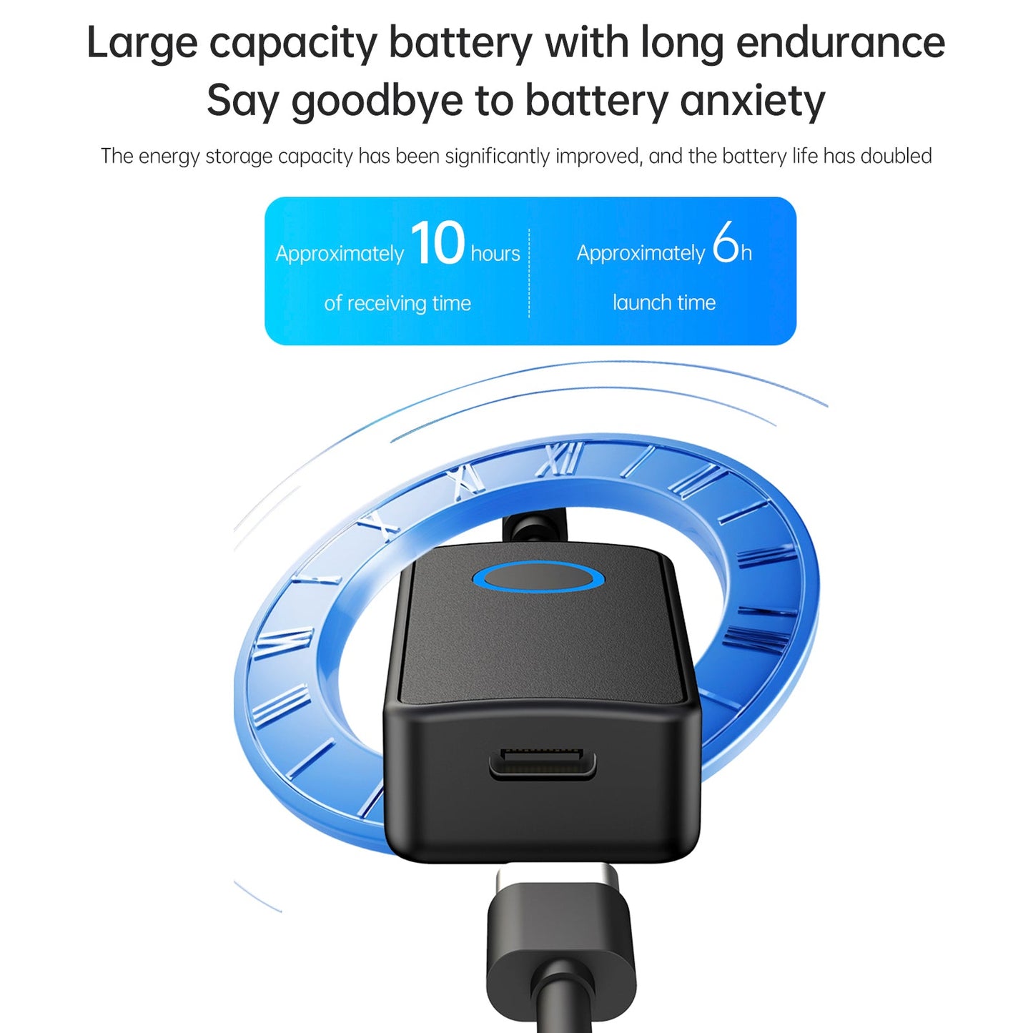 Ricevitore trasmettitore Bluetooth 5.4 2 in 1 adattatore audio wireless da 3,5 mm