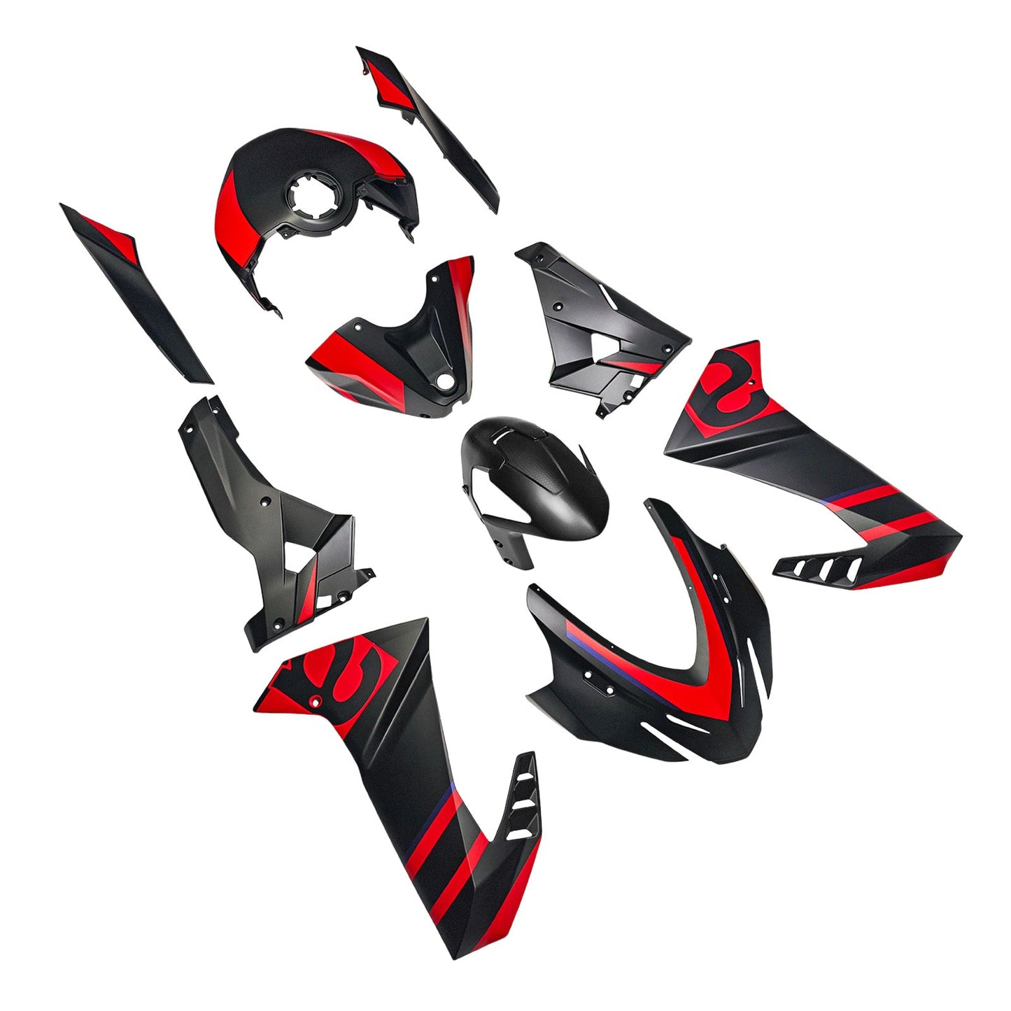 Kit carenatura in plastica ABS per iniezione per Aprilia RS457 2024-2025 05#