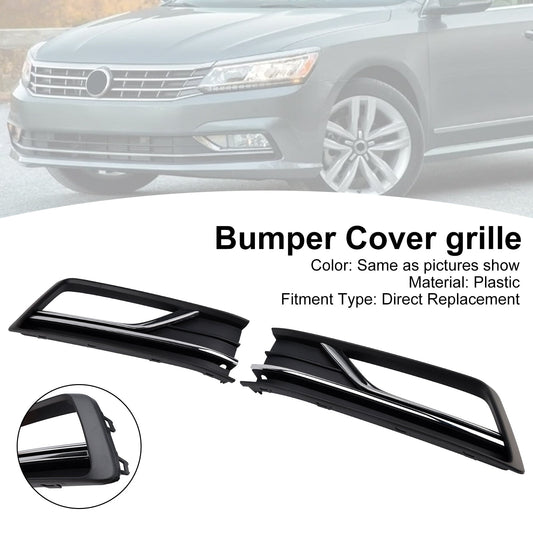 2 pezzi Copertura griglia fendinebbia per VW Passat B8 NMS (auto USA) 2016-2018