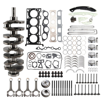 Kit di revisione motore Hyundai Santa Fe Sport G4KF 2.0T 2013-2016, bielle, albero motore, fasatura 231112G430 234102G400