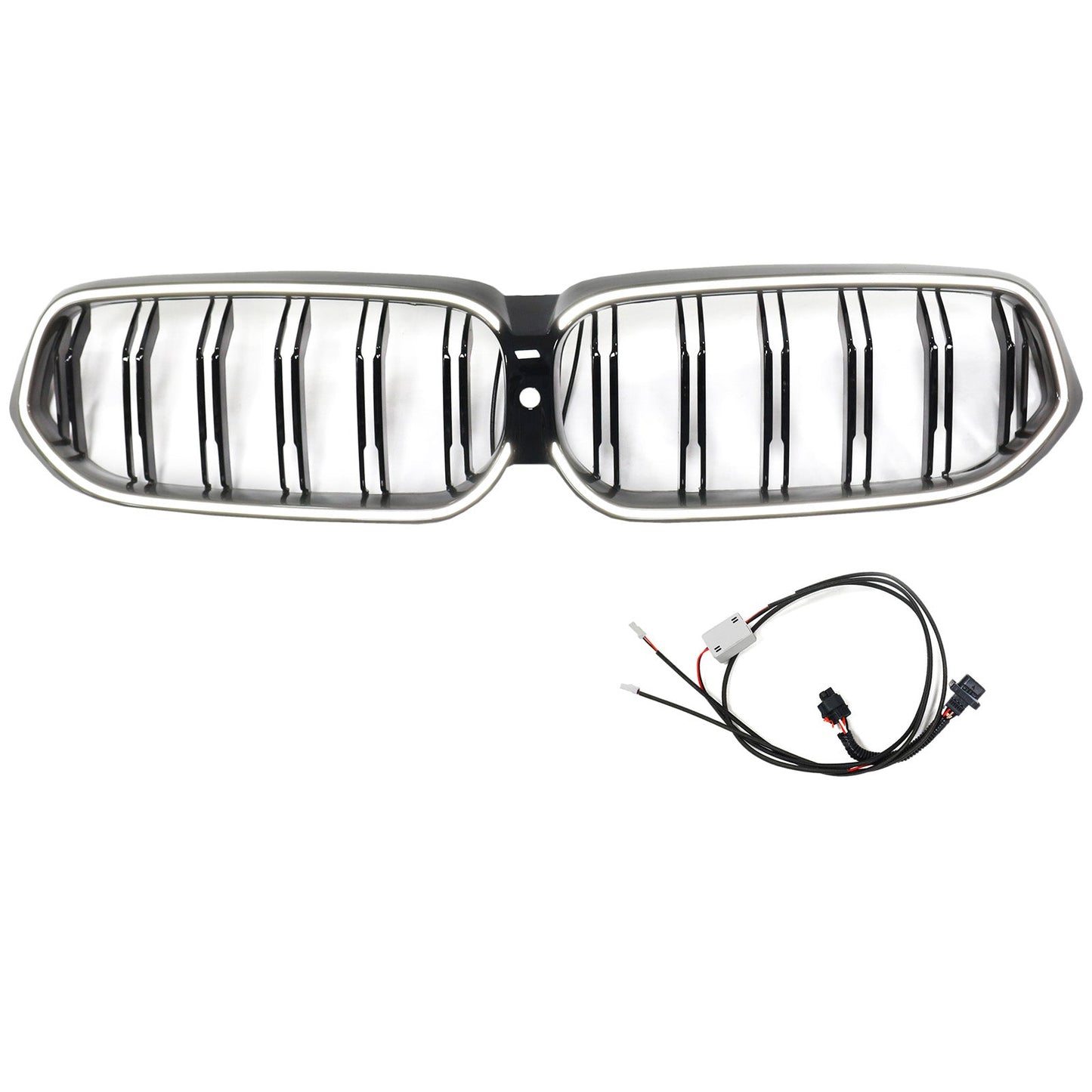 Griglia anteriore a doppio rene nera BMW Serie 6 G32 2020-2025