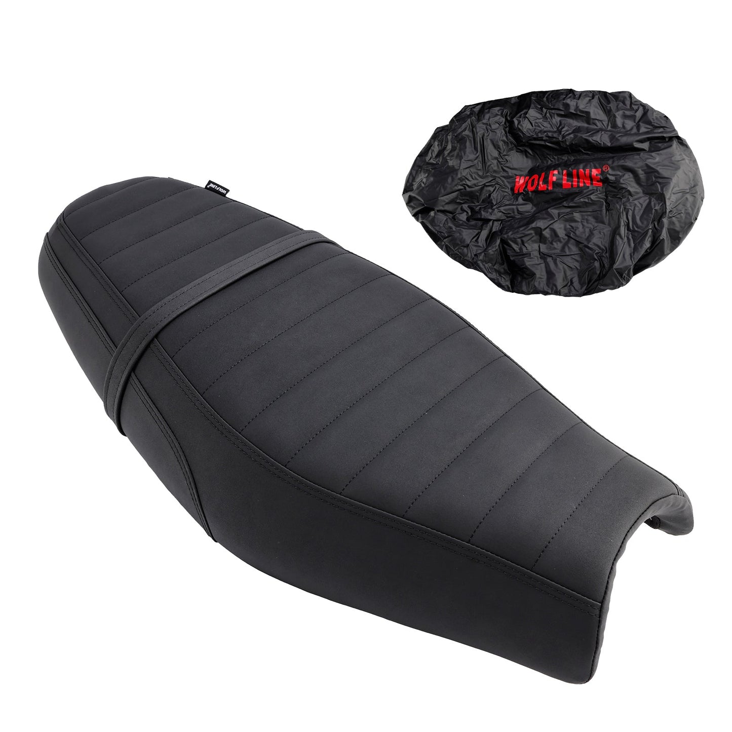Sostituisci il sedile anteriore posteriore del conducente e del passeggero nero per Street Twin Speed Twin 900 BrownC