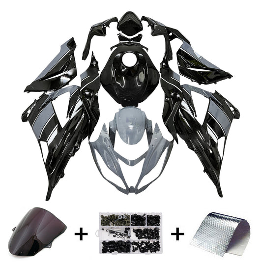 Kit carenatura iniezione in plastica ABS adatto per Kawasaki ZX6R 636 2013-2018