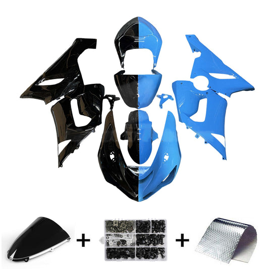 Kit carenatura iniezione in plastica ABS adatto per Kawasaki ZX6R 636 2005-2006