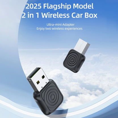 Carlinkit 5.0 Mini Ultra Car Cablato per interconnessione Carplay wireless Auto Box