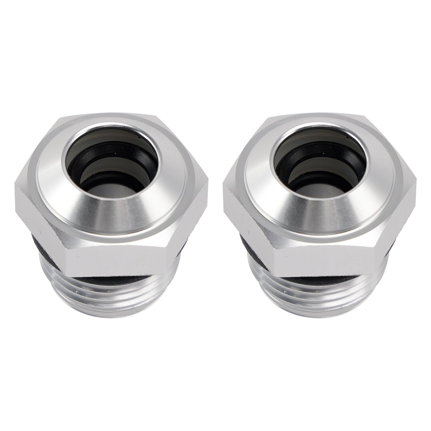 Connettore per tubo dell'olio del radiatore della trasmissione 2 pezzi YL3Z7D273AA per Ford Expedition
