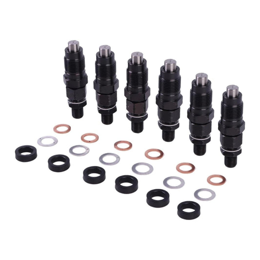 6 pezzi di iniettore di carburante per motore Toyota 3L Hilux Hiace 2.8L 23600-59105