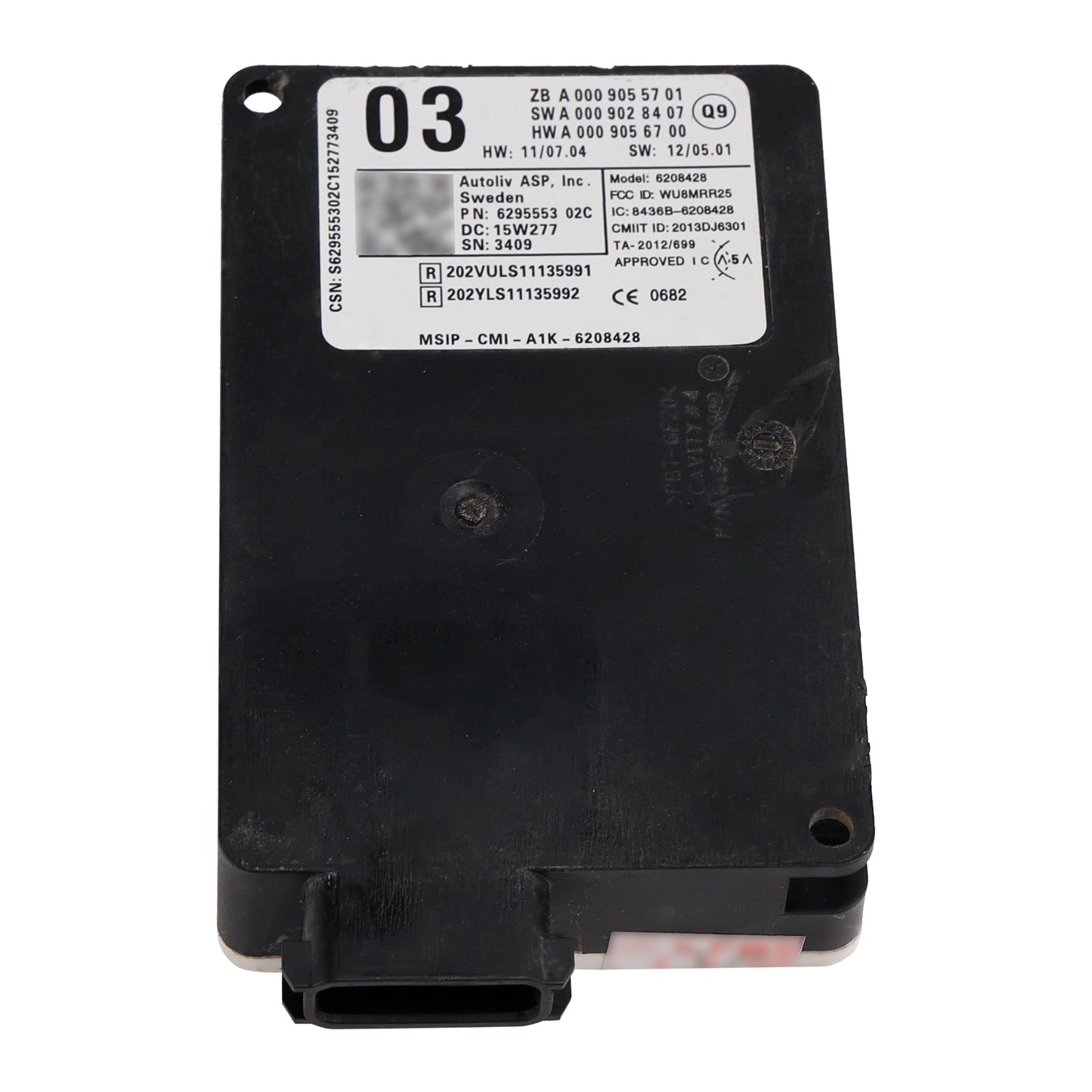Mercedes Benz GLE 250D Nuovo sensore radar angolo cieco 0009055701