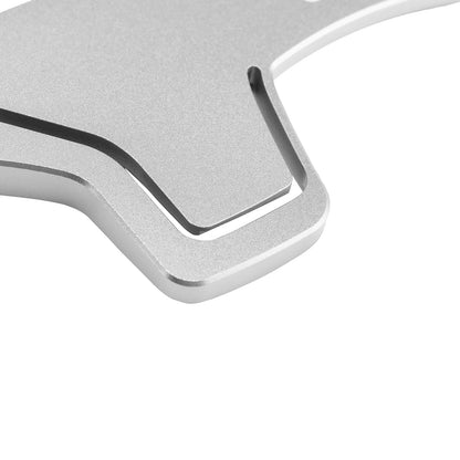 Leve del cambio al volante per Kia K5 2016-2019 in alluminio color argento