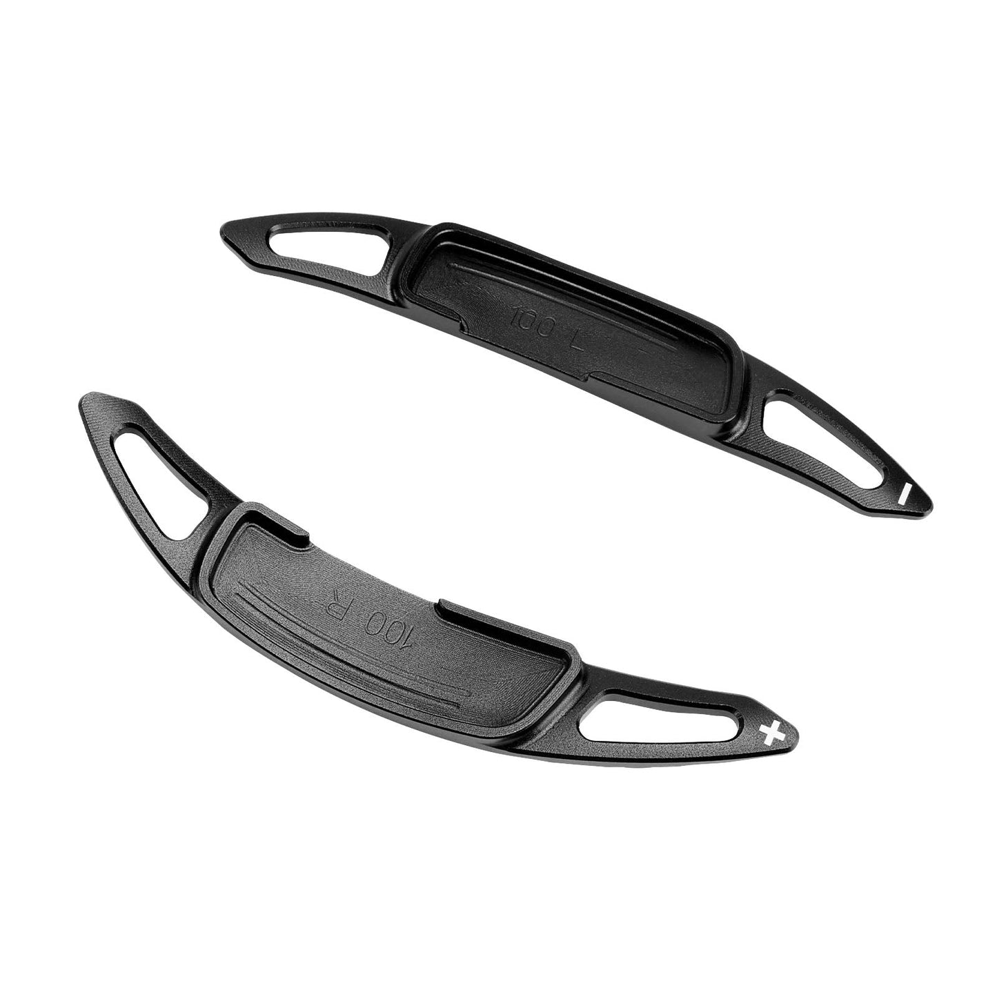 Palette del cambio al volante per Renault Arkana 2021-24 in alluminio nero