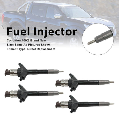 4 iniettori di carburante per Nissan Navara NP300 295050-1060 16600-3XN0A