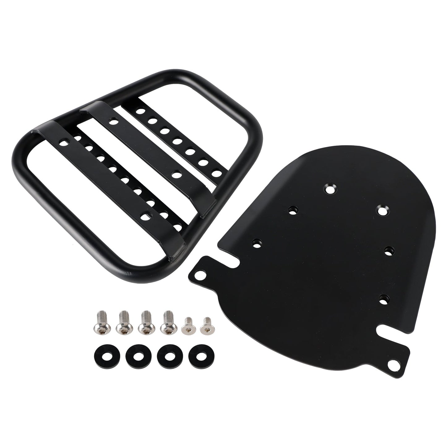 Portapacchi posteriore Scrambler 400X 2023 2024 2025, nero