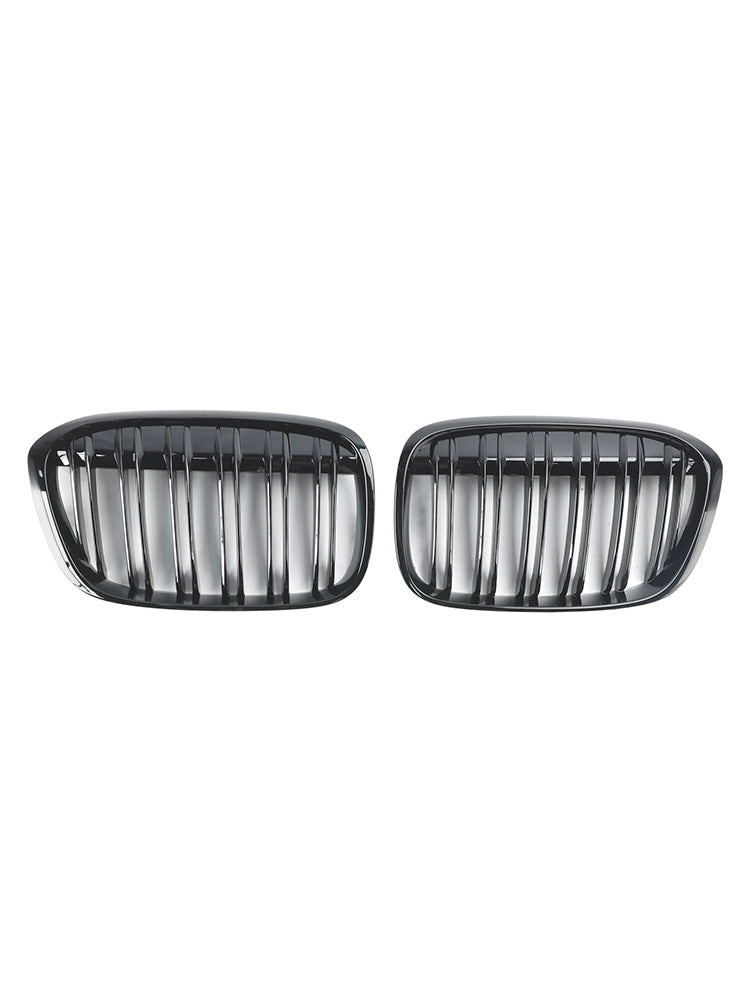 Griglia per rene anteriore nera lucida BMW X1 F48 F49 2PCS 2016-2019