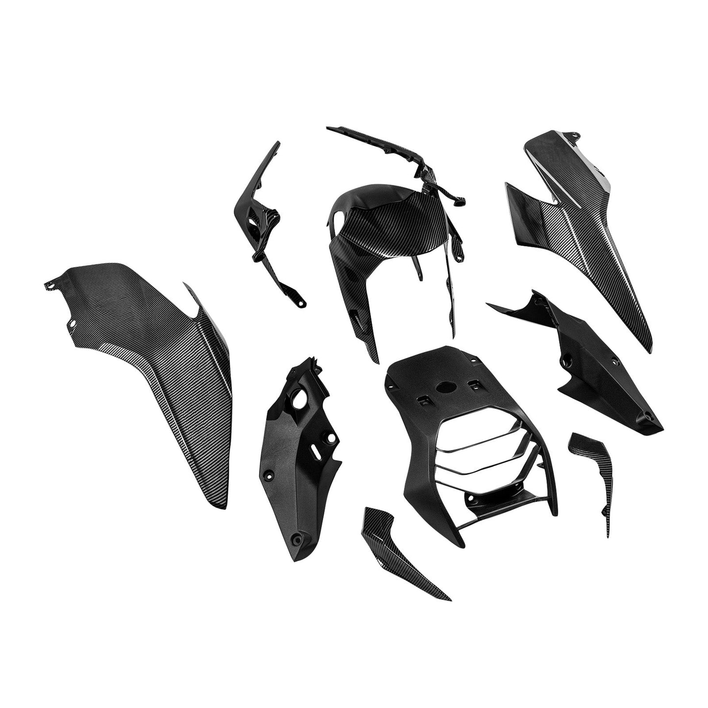 Kit di carene in plastica stampata a iniezione per Honda 390 Duke 2017-2023