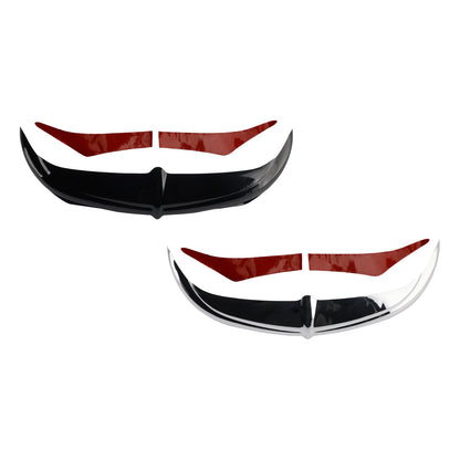 Decorazione decorativa Bat Brow Batwing per Electra Street Glide Trikes 96-13