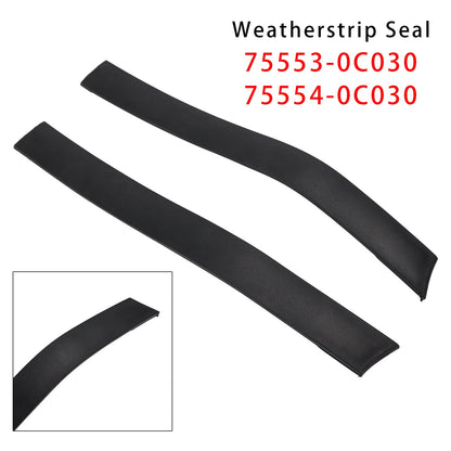 Modanatura a goccia per tetto posteriore sinistra e destra per Toyota Tundra Crewmax 4 porte complete 2007-2021