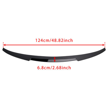 Spoiler posteriore per bagagliaio nero lucido BMW Serie 4 i4 G26 Gran Coupé 4 porte 2021-2025
