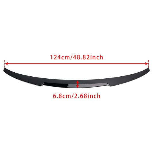 Spoiler posteriore per bagagliaio nero lucido BMW Serie 4 i4 G26 Gran Coupé 4 porte 2021-2025