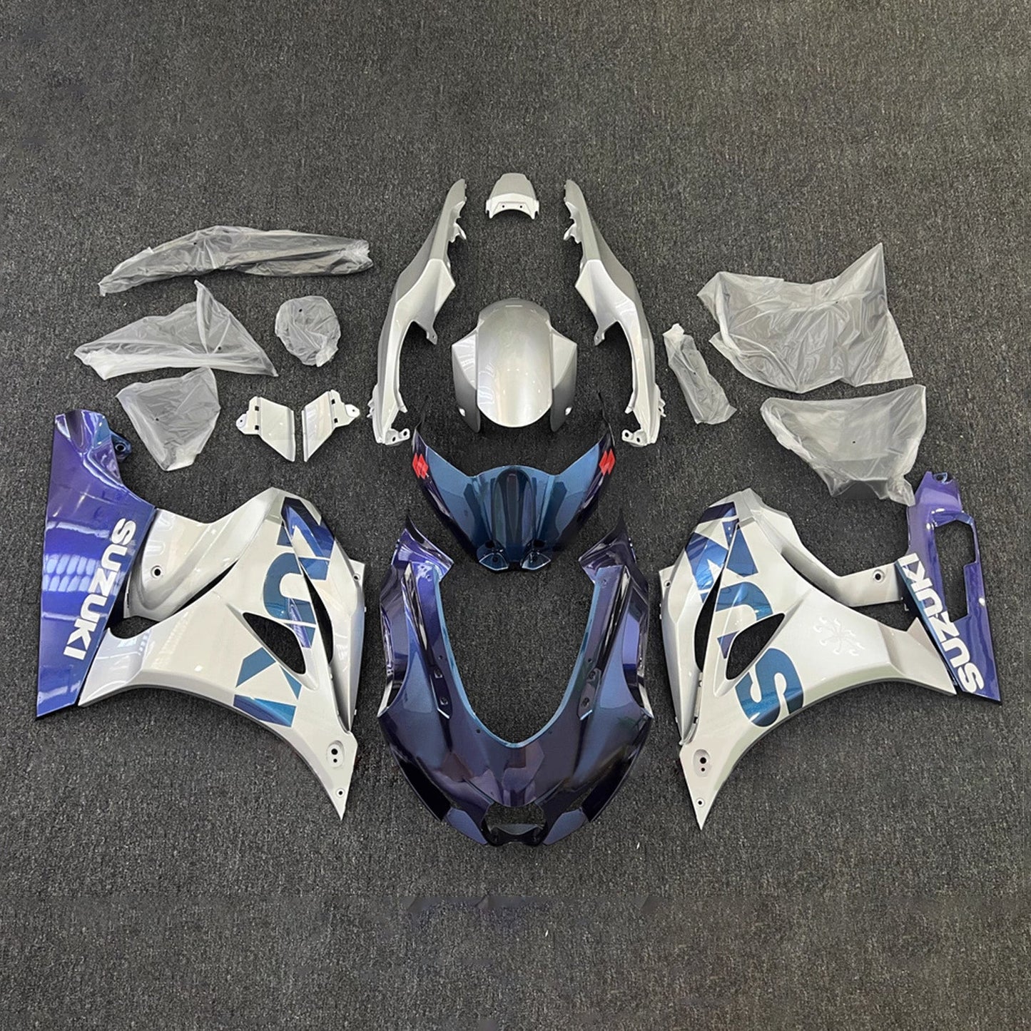 Kit carenatura iniezione plastica ABS per Suzuki GSXR1000 2017-2025 K17