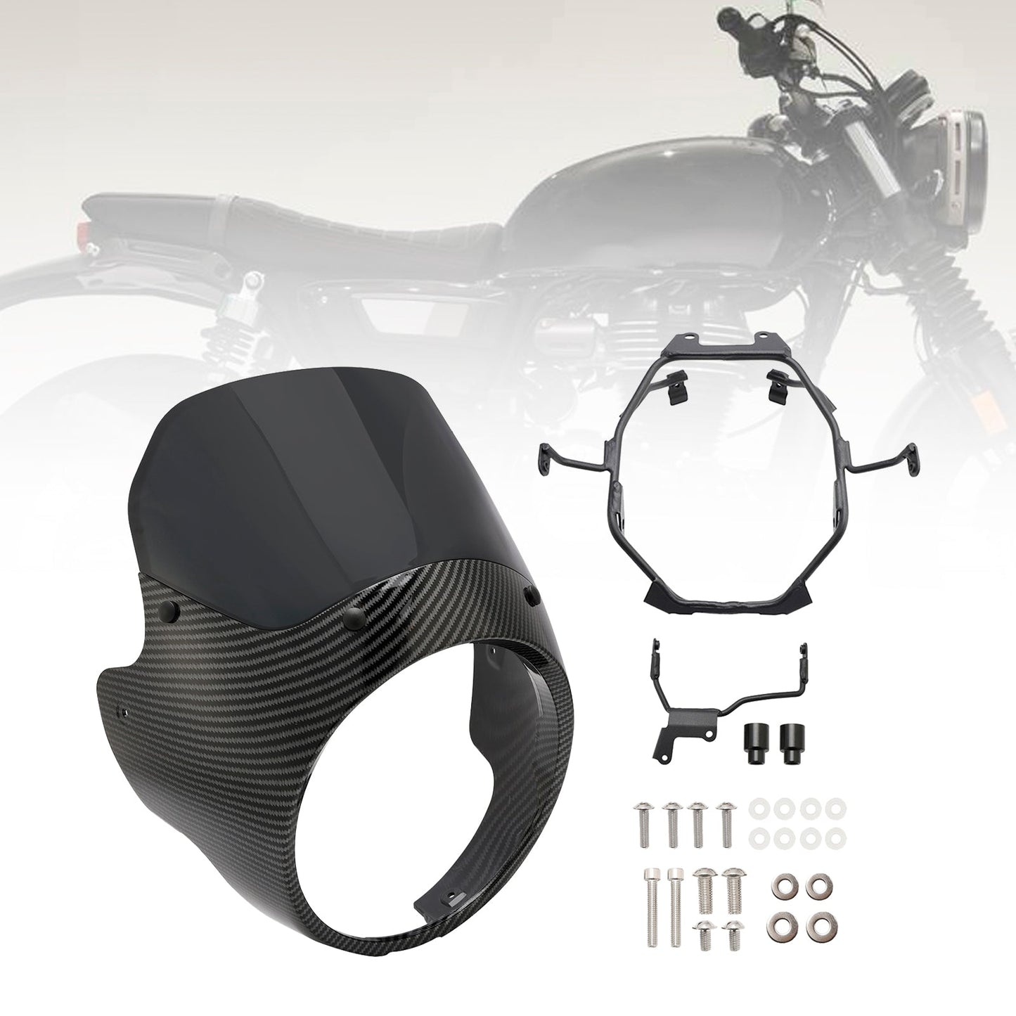 2023-2024 HONDA GB350 GB350S Parabrezza Parabrezza Copertura Carenatura Faro