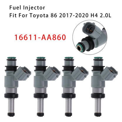4 pezzi iniettori carburante per Subaru BRZ Scion FR-S Toyota 86 2.0L 13-20 16611-AA860