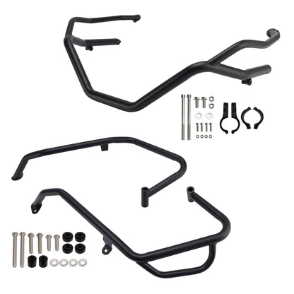Kit barra di protezione motore superiore e inferiore Honda X-Adv 750 2025+ nera