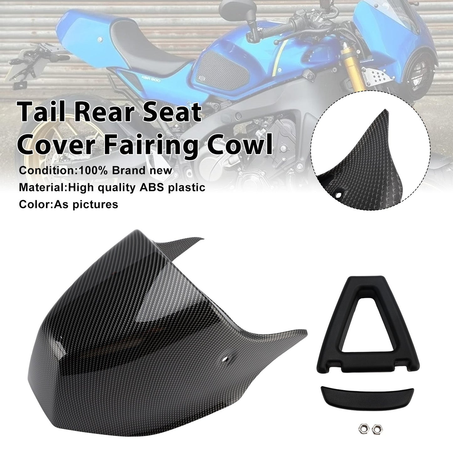 Copertura per carenatura del sedile del passeggero posteriore Yamaha XSR900 2022-2025