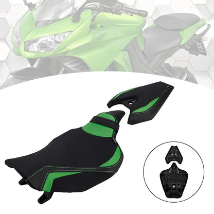 2014-2025 2024 Per Kawasaki Z1000 Parte anteriore inferiore con sedile posteriore conducente passeggero Verde1
