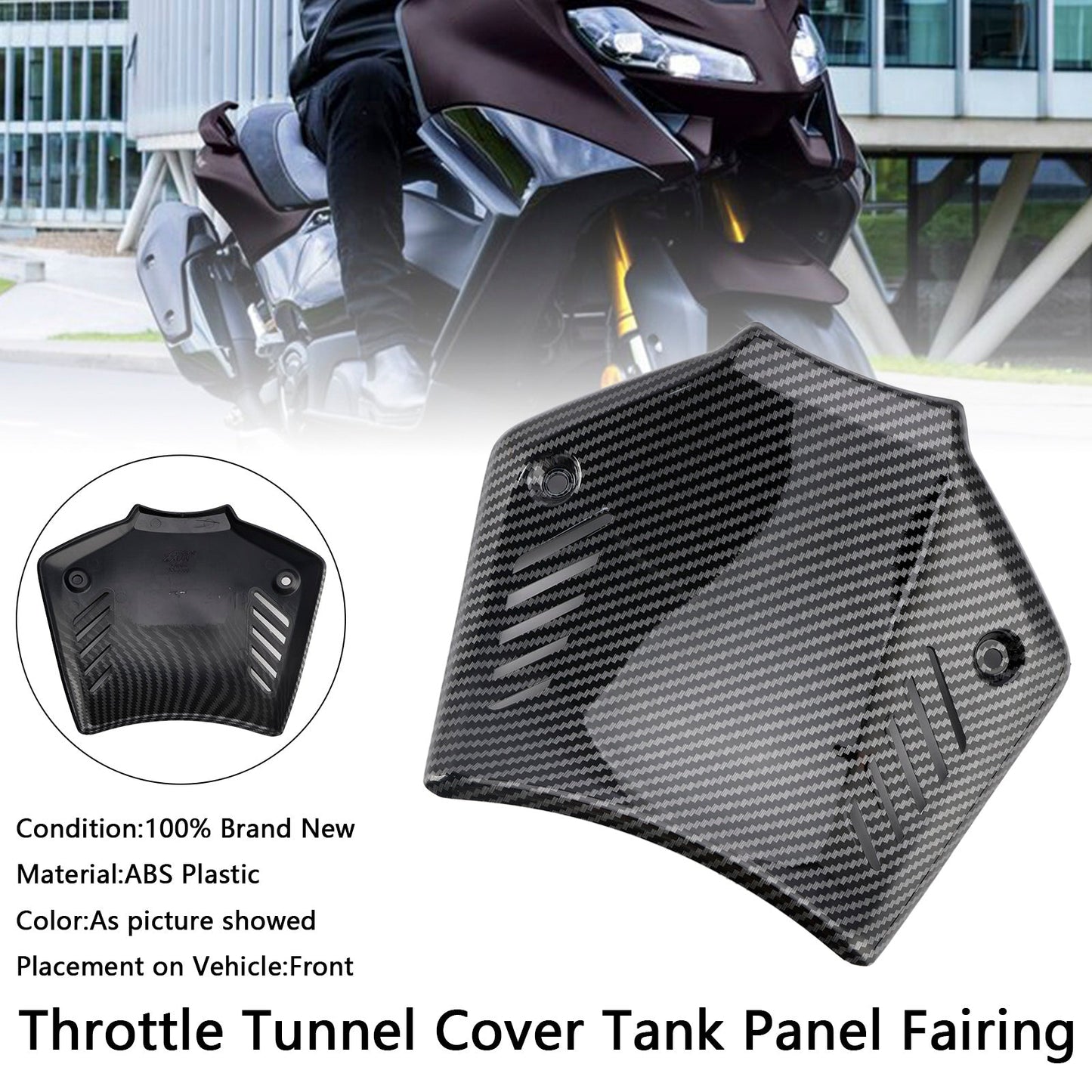 2022 2023 Yamaha Tmax 560 Copertura del tunnel dell'acceleratore Pannello del serbatoio Carenatura