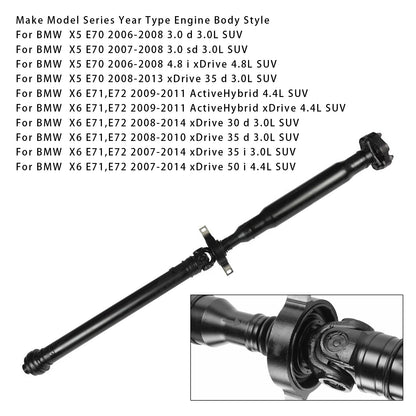 Gruppo albero di trasmissione posteriore 26107564398 per BMW X5 E70 X6 E71 E72