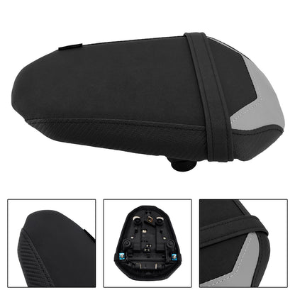 Cuscino passeggero posteriore piatto in poliuretano nero per Yamaha Mt-07 Fz-07 Fz 07 2025+