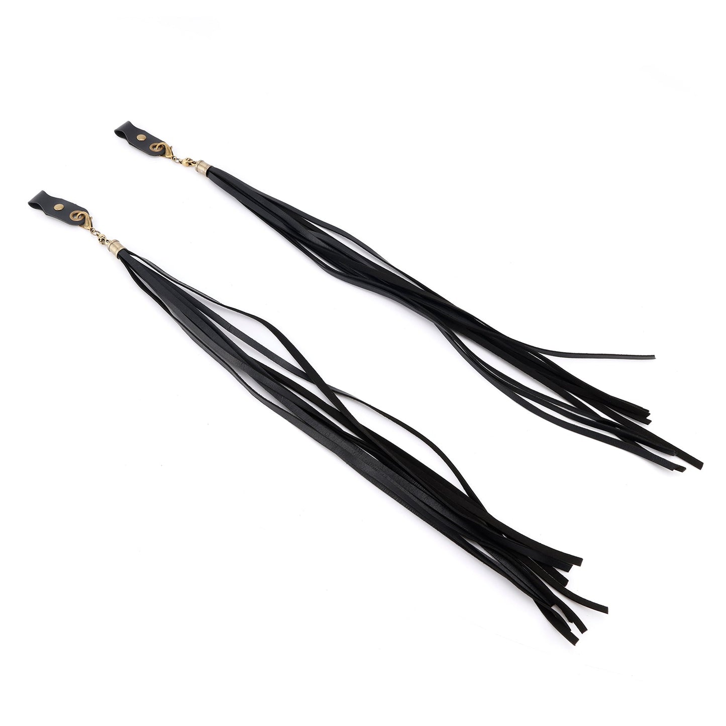 Decorazione leva freno manubrio nappa nera per Dyna Road Glide Road King