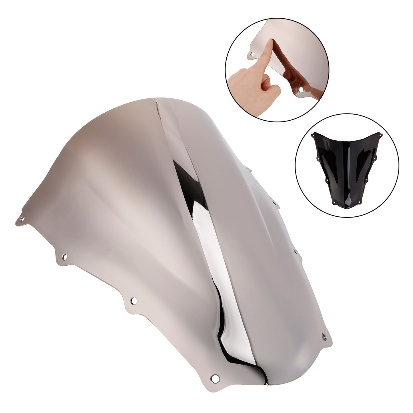 Parabrezza Parabrezza adatto per Aprilia RSV1000 2003-2006