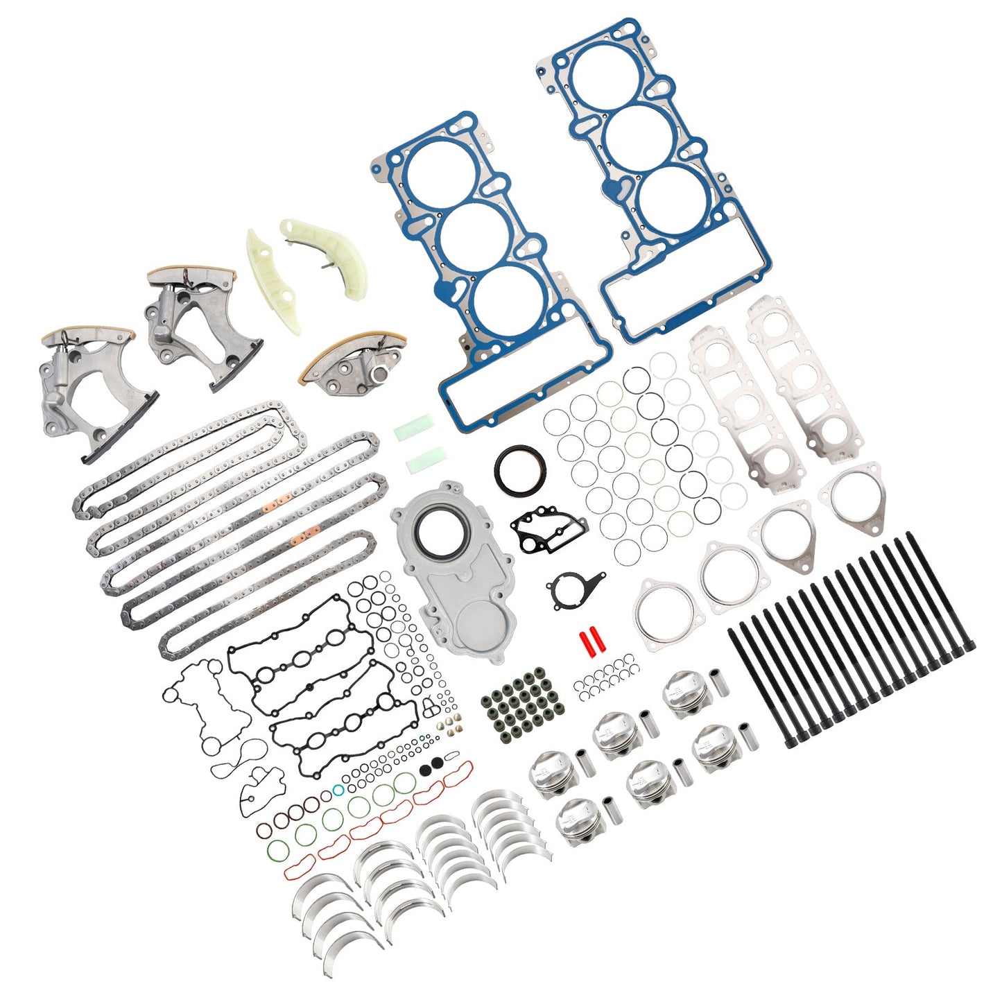 Audi A6 A7 CREC CRED CREH CREG 3.0T Kit di ricostruzione e messa in fase del motore 06E103149AR