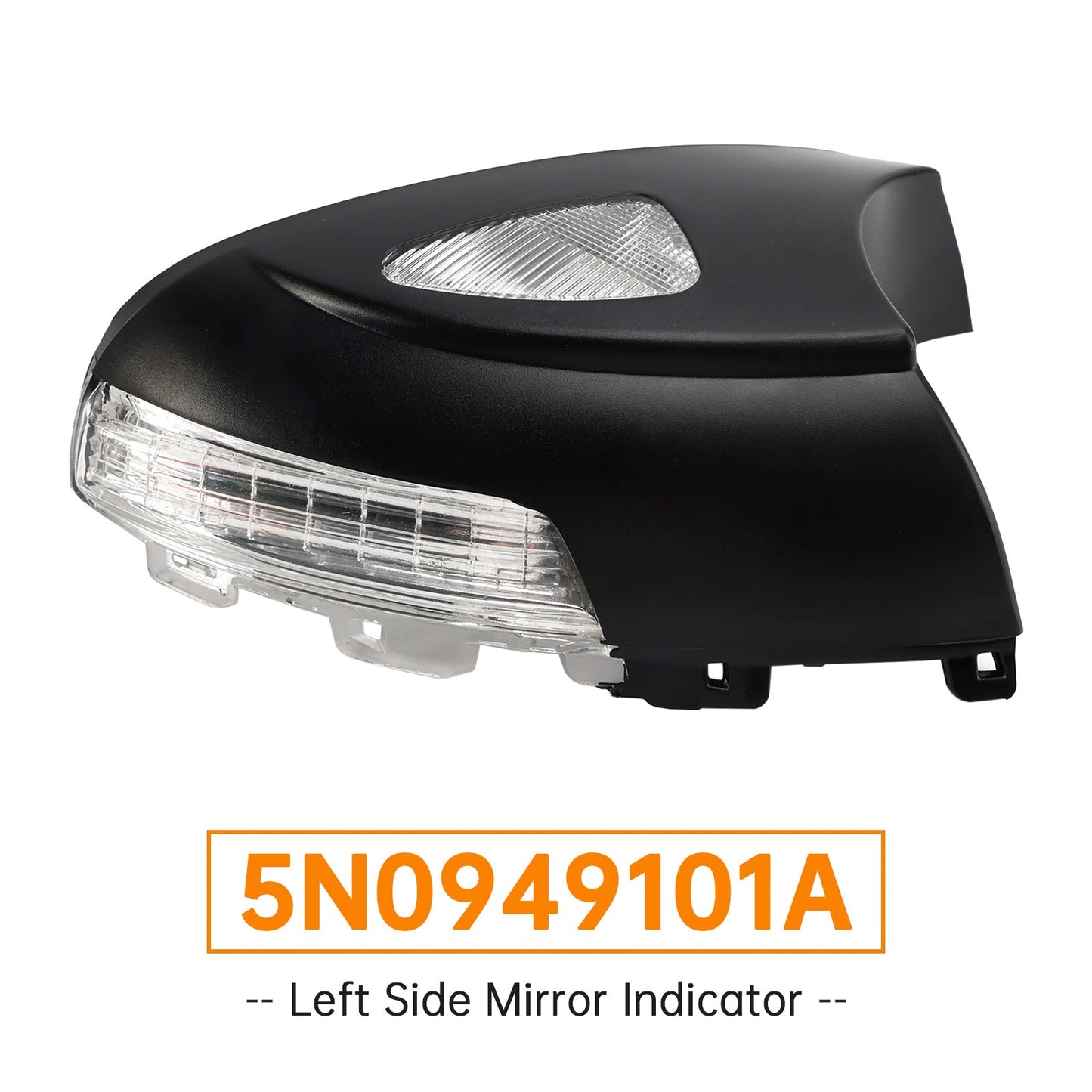 Indicatore di direzione sullo specchietto retrovisore sinistro per VW Tiguan 5N Sharan 7N Alhambra 5N0949101A