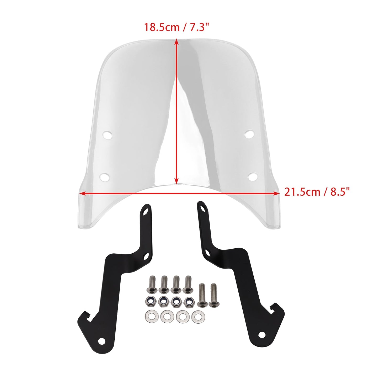 Parabrezza Parabrezza adatto per YAMAHA XSR 155 2020-2023 XSR 125 2024-2025