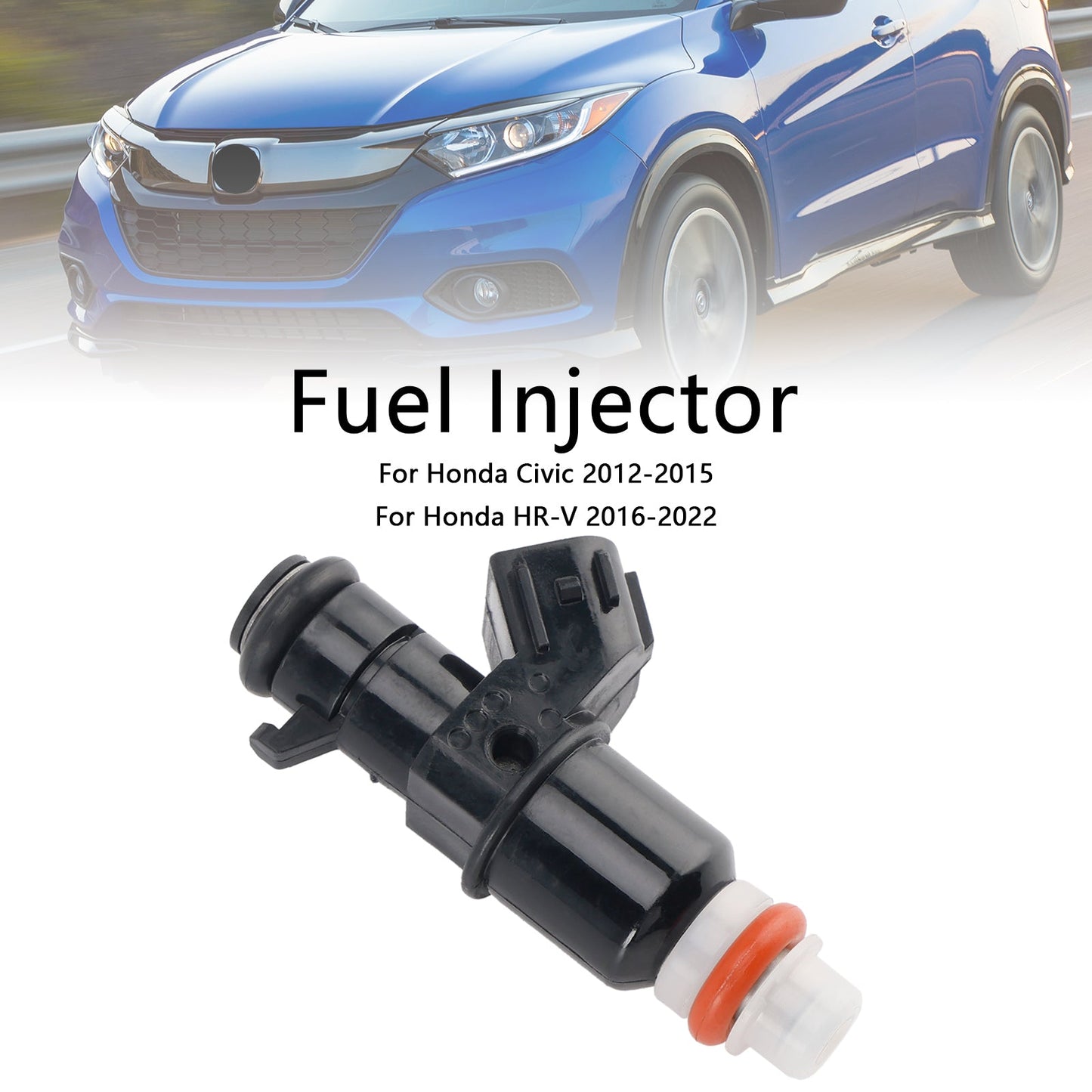 1 iniettore di carburante 16450-RWK-003 adatto per Honda HR-V 2016-2022 adatto per Honda Civic