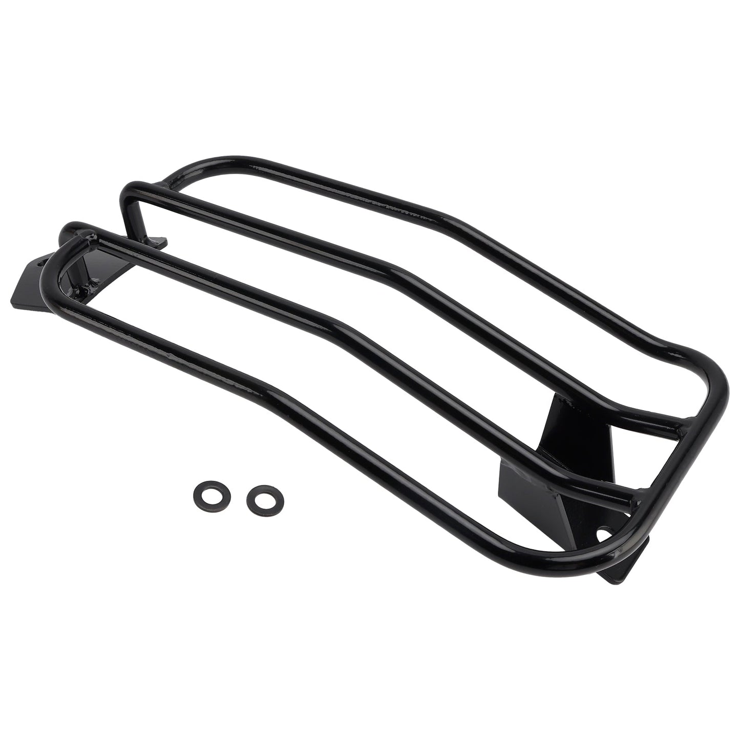 Portapacchi posteriore nero per sella singola, compatibile con Honda CMX 1100 Rebel / DCT 2021-2025