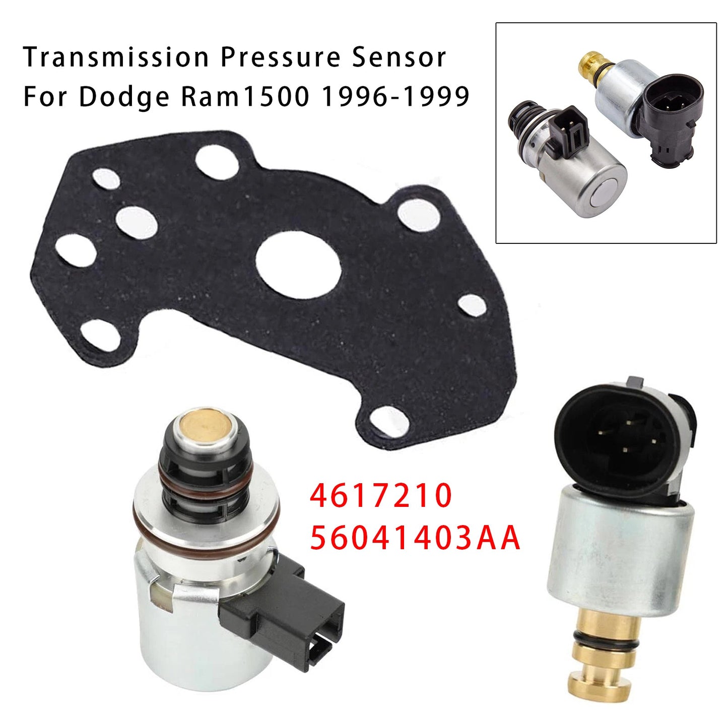 Kit solenoide sensore pressione regolatore Dodge Ram 1500 1996-1999 4617210 56041403AA