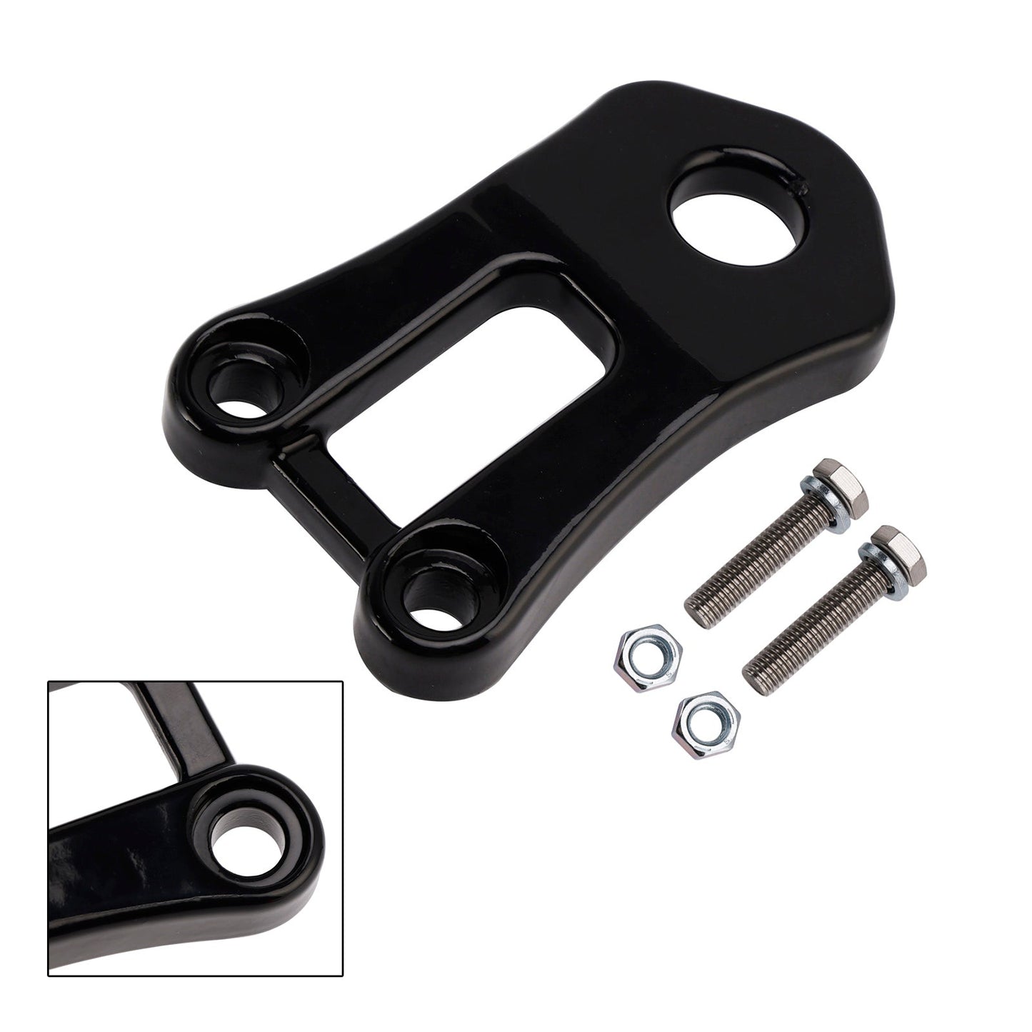 Gancio di traino posteriore da 2"" per Yamaha Big Bear 400 YFM Grizzly 350 400