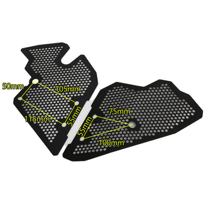 Coperchio Paramotore In Metallo Moto Per Yamaha Tenere 700 Xt700Z 19-21 Nero